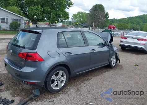 2017 Volkswagen Golf Tsi S 4-Door/Tsi Se 4-Door/Tsi Sel 4-Door/Tsi Wolfsburg Edition 4-Door z USA, uszkodzony, nr VIN 3VW217AU5HM065982